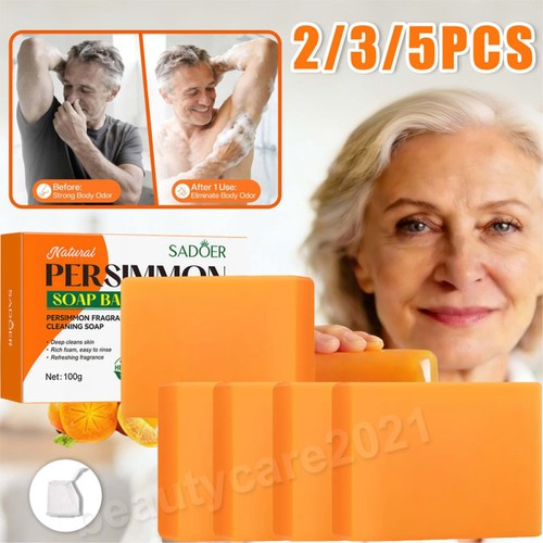 3pcs persimmon soap - soap, for