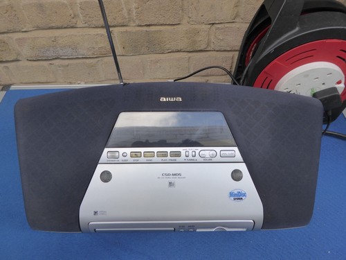 Aiwa csd md5 minidisc rare - csd-md5,