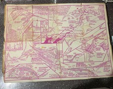 vintage track diagram of the