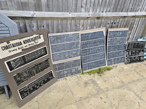 Antique blackboard teaching - antique,