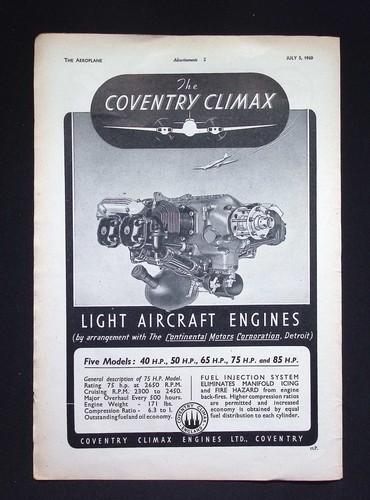 Original 1940 advert - original, coventry