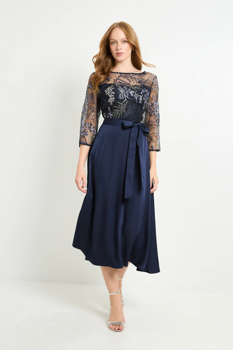 Wallis navy fit - fit, dress