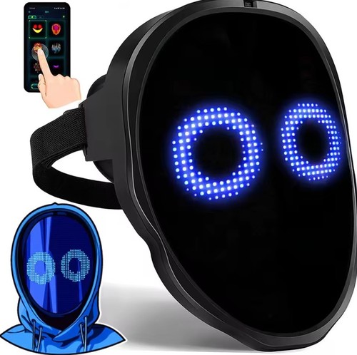 Led halloween mask - halloween,