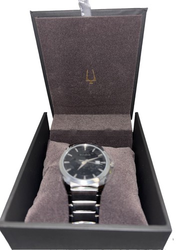 Bulova men hand calendar - men's, 3-hand