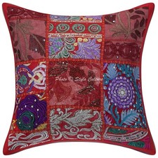 Handwoven Home Decor Cushion