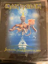 IRON MAIDEN SEVENTH SON OF A SEVENTH SON LARGE SIZE PRINTED BACK PATCH OFFICIAL