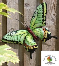 Metal butterfly garden wall - metal,