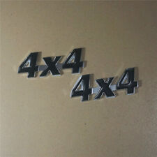 2x Small Chrome Black 4x4