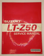 SUZUKI LT-Z 50 SERVICE MANUAL GENUINE USED K6 2005