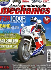 KH250 Cezet CZ 259 Type 471 TZR125 Yamaha FZR1000 EXUP GS750 Suzuki K11P CBX1000