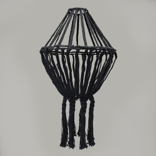 Macrame large drop - drop, chandelier