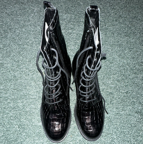 Dune london black - black, patent