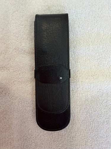 Montblanc leather pen - leather,