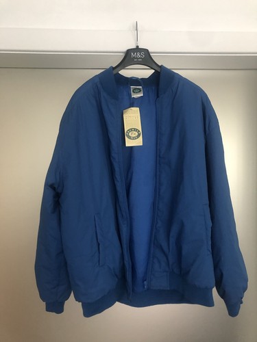 Royal blue lightweight padded