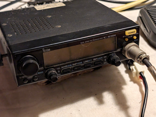 Icom 3230h dual band - ic-3230h, fm