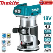Makita DRT50ZX4 LXT 18 V Brushless 1/4" Router (Body Only)