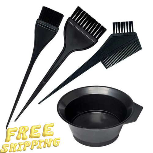 4pcs hair dye brush set - 4pcs,