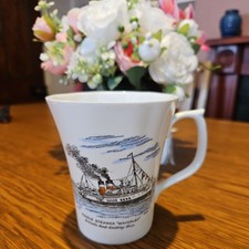 Mug Fine bone China  'Waverley' The Last Sea-Going Paddle Steamer in The World