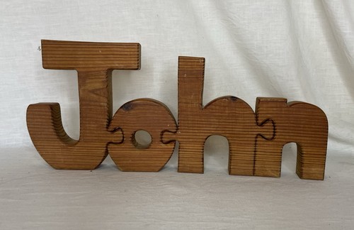 First name wooden jigsaw - first,