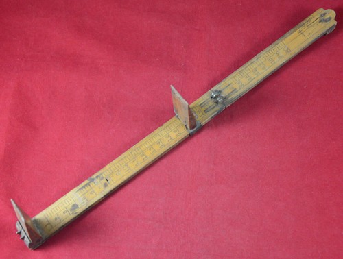 Antique victorian foot measure - victorian,
