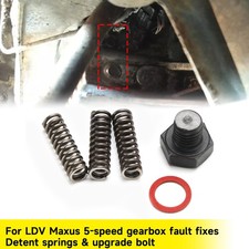Detent springs & upgrade bolt For LDV Maxus 5-speed gearbox fault fixes