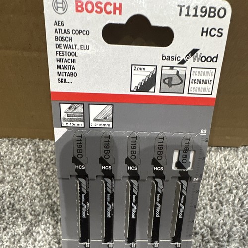 Bosch t119bo jigsaw blades - jigsaw,