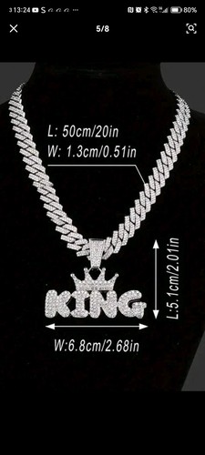 Bling chain pendant - bling, hip