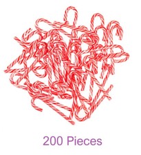 Christmas candy canes tree - candy,