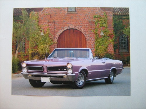 1965 pontiac gto convertible - pontiac,