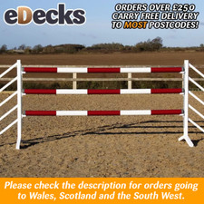Horse Jumping POLES Treated