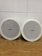 2 X Bose freespace speakers DS 16F Loudspeaker White