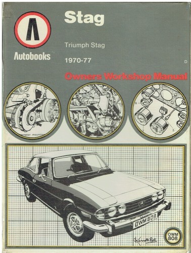 Triumph stag mk1 mk2 - manual, &