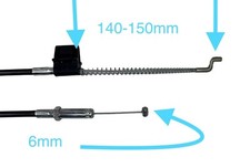 Manual Recliner Cable Wire 6mm