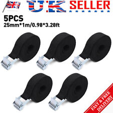 5Pcs Ratchet Strap Tie Down Strap Buckle Strap Adjustable Small Ratchet Strap UK