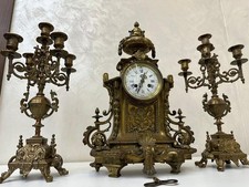Antique French 8 Day Ornate