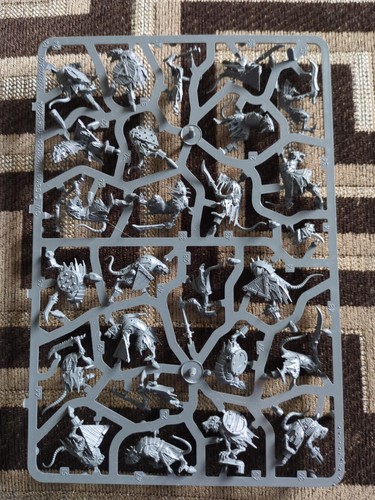 Skaven clan rats - rats, sprue