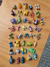 Vintage 1990s Pokemon Banpresto (Bp) Bundle of  40 Mini 1" Figures Rare Retro