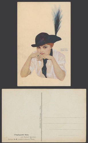 Raphael kirchner artist signed - artist,
