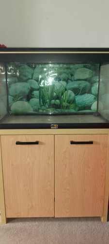 Fish tank and - cabinet, 150