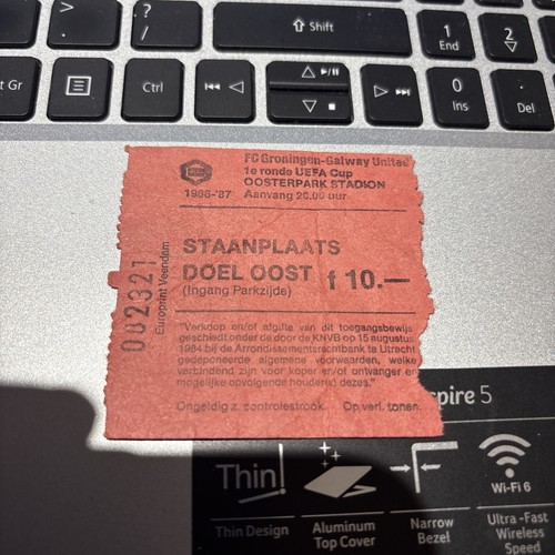 Ticket groningen galway - groningen,