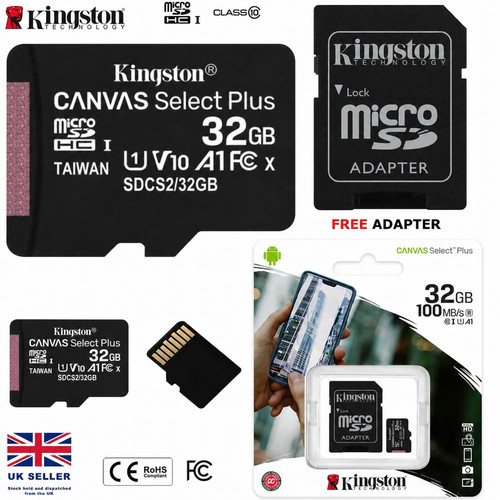 Kingston 32gb micro - 32gb, sd