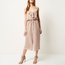 River Island Blush Culotte
