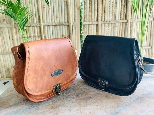 Vintage saddle bag genuine - saddle,