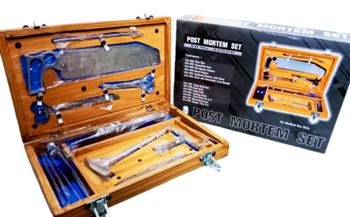 Post mortem instrument set - post,