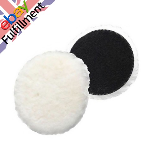 150mm white lamb wool car - white,