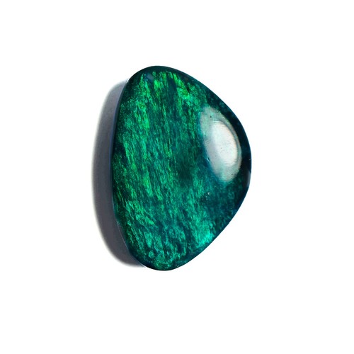 Black opal green - green, 13.6x9.5x3.8