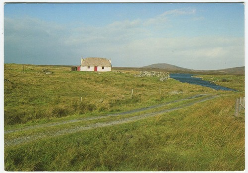 Thatched croft south uist - south,