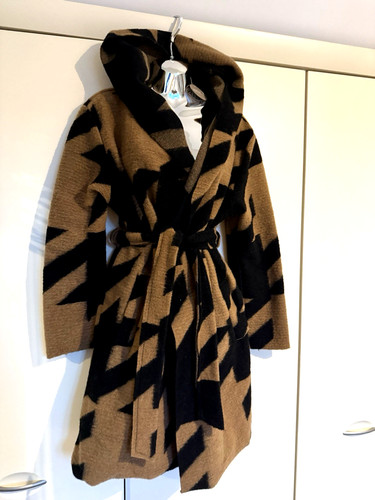 Coatigan cardigan jacket - , brown