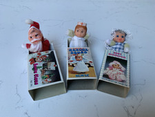 Vintage 1970’s Matchbox beanie dolls
