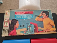 BATTLESHIP Board Game 1970s